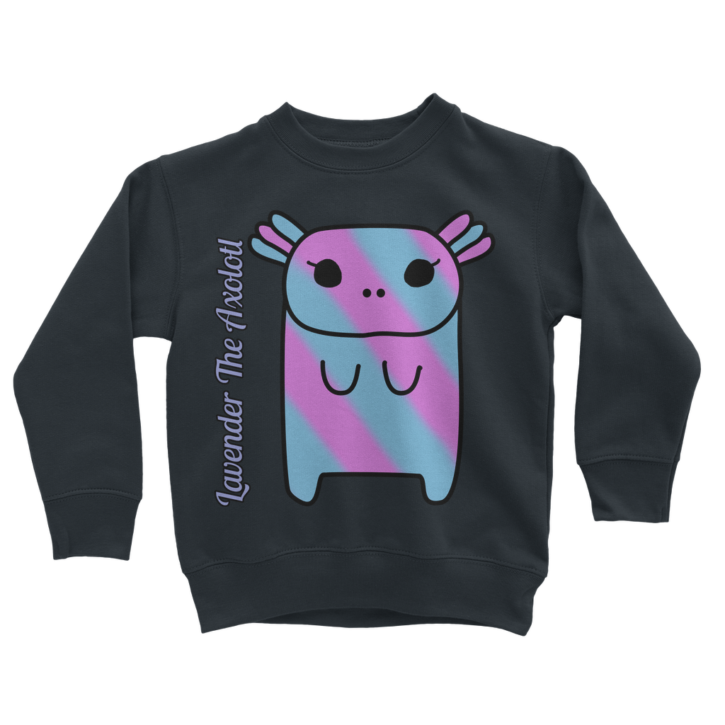 Lavender The Axolotl - Classic Kids Sweatshirt