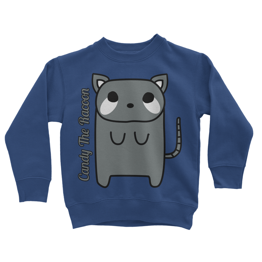 Candy The Racoon - Classic Kids Sweatshirt