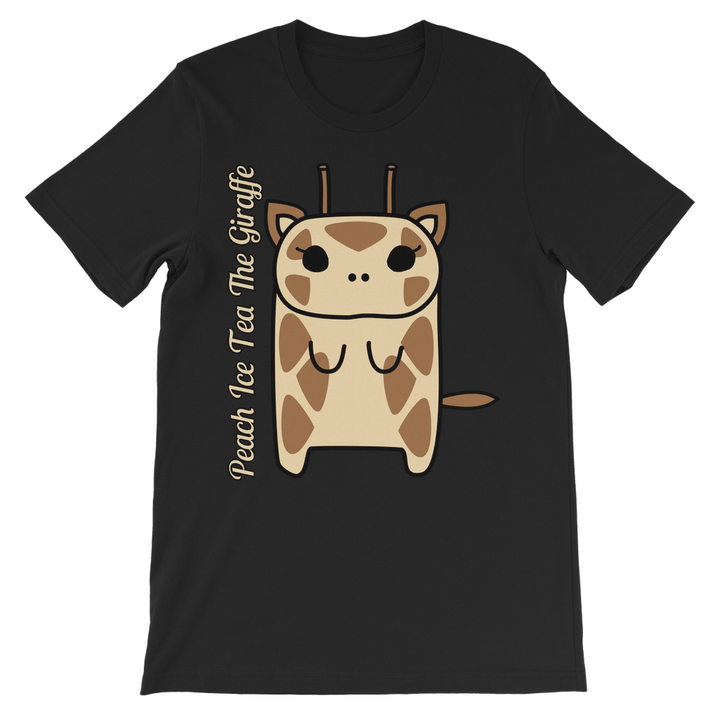 Peach Ice Tea The Giraffe - Premium Kids T-Shirt