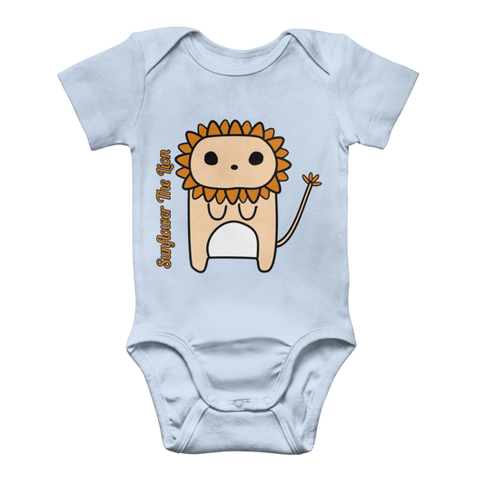 Sunflower the Lion - Classic Baby Bodysuit