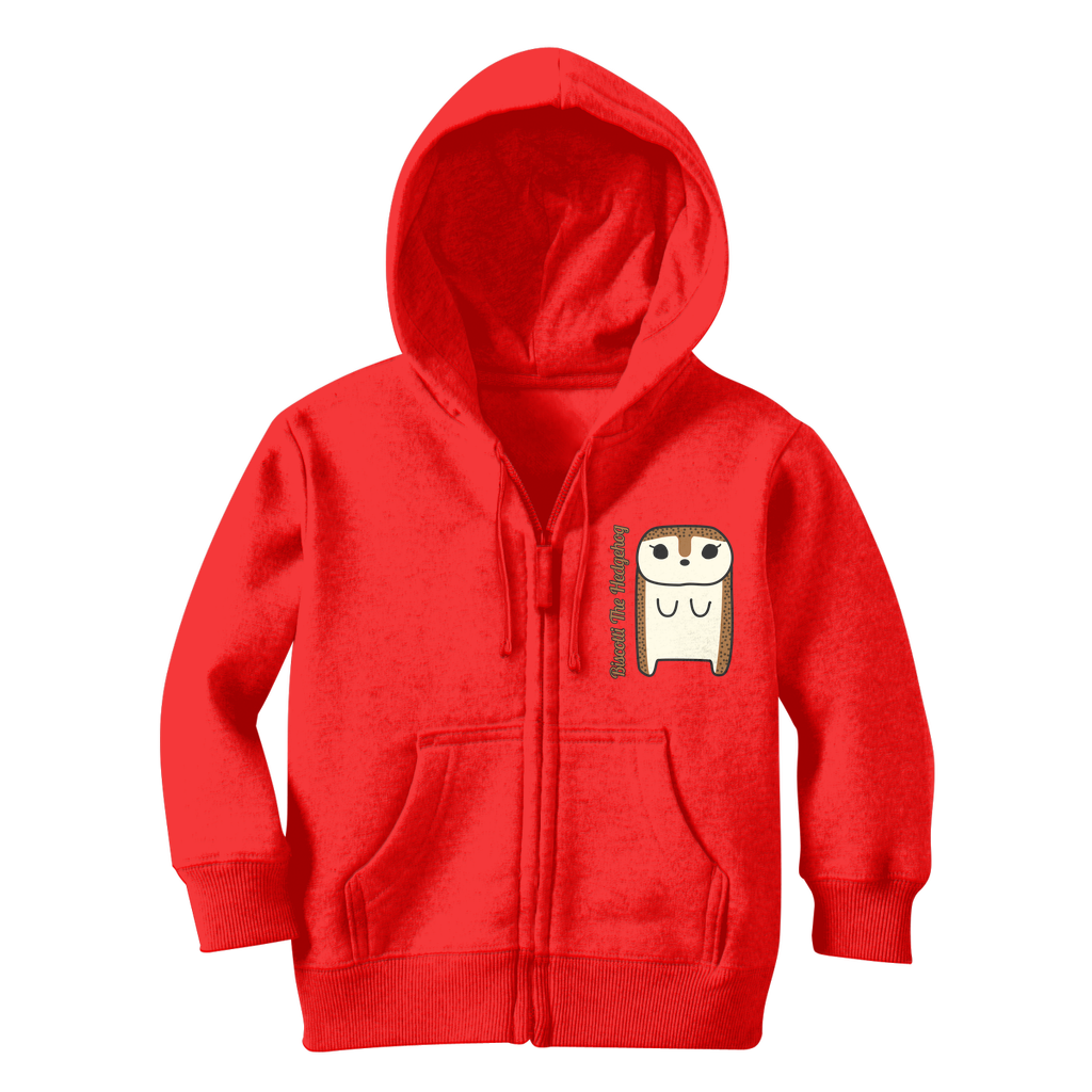 Biscotti The Hedgehog - Classic Kids Zip Hoodie