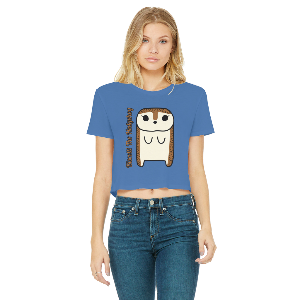 Biscotti The Hedgehog - Women's Cropped Top