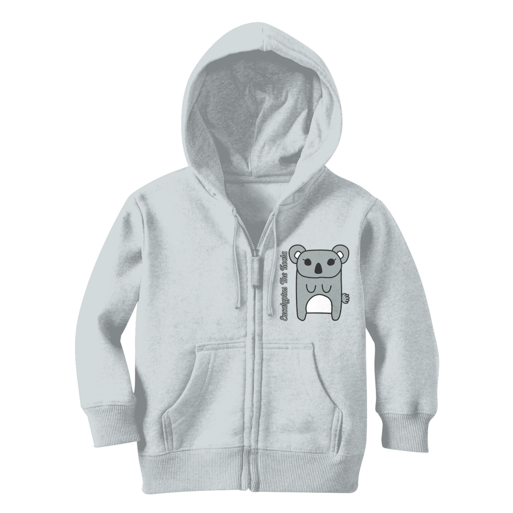 Eucalyptus The Koala - Classic Kids Zip Hoodie