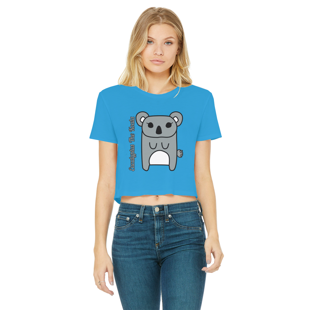 Eucalyptus The Koala - Women's Cropped Top