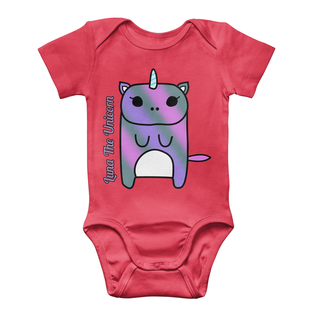 Luna The Unicorn - Classic Baby Bodysuit