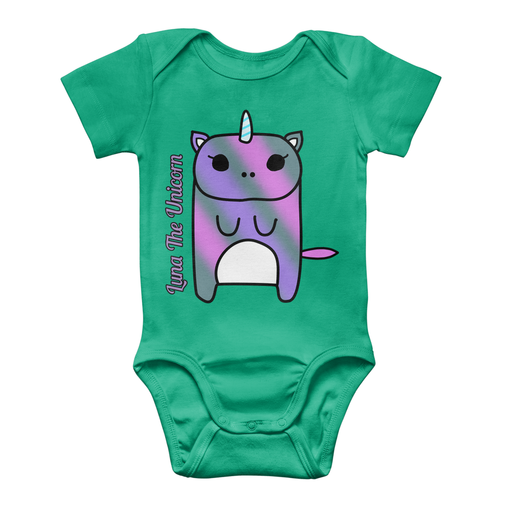 Luna The Unicorn - Classic Baby Bodysuit