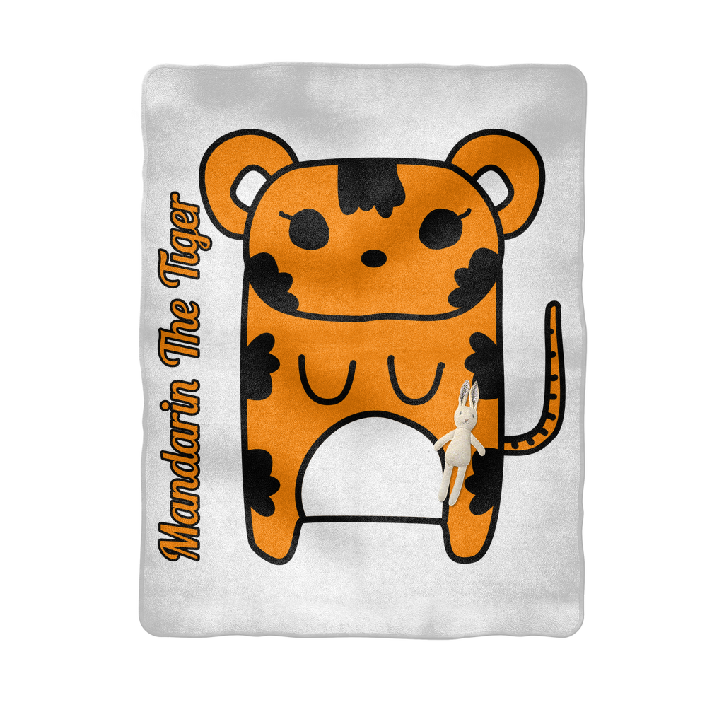 Mandarin The Tiger - Baby Blanket