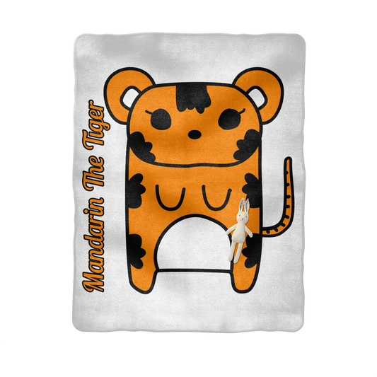 Mandarin The Tiger - Baby Blanket