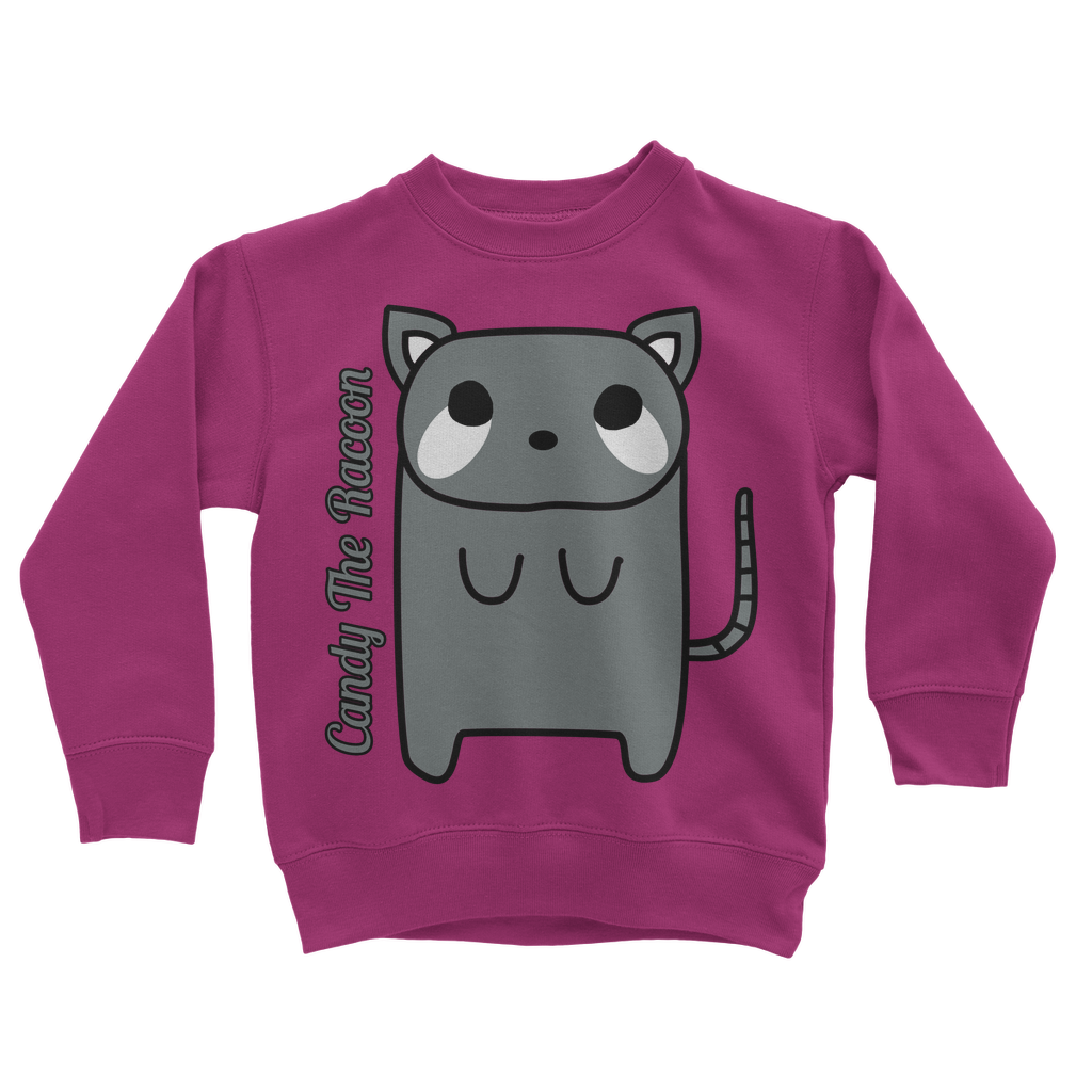 Candy The Racoon - Classic Kids Sweatshirt