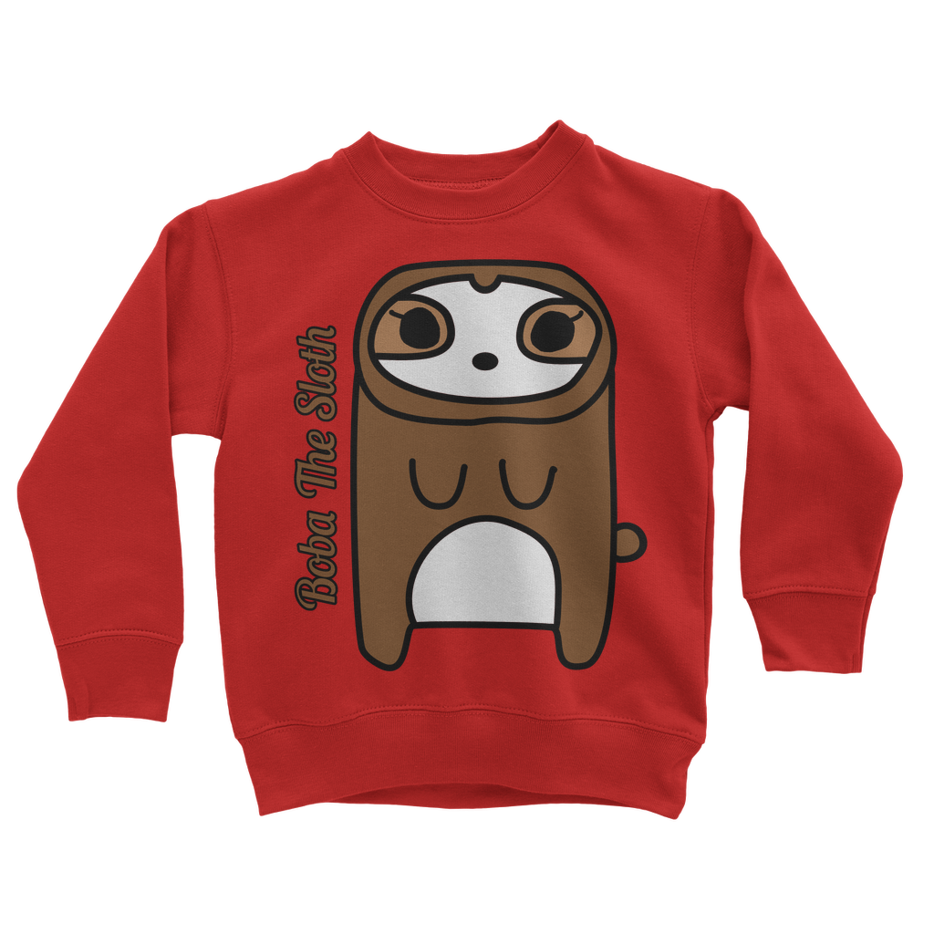 Boba The Sloth - Classic Kids Sweatshirt