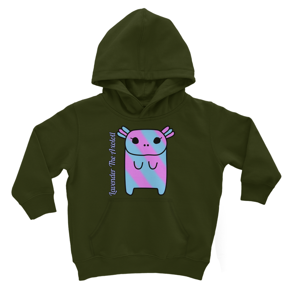 Lavender The Axolotl - Classic Kids Hoodie