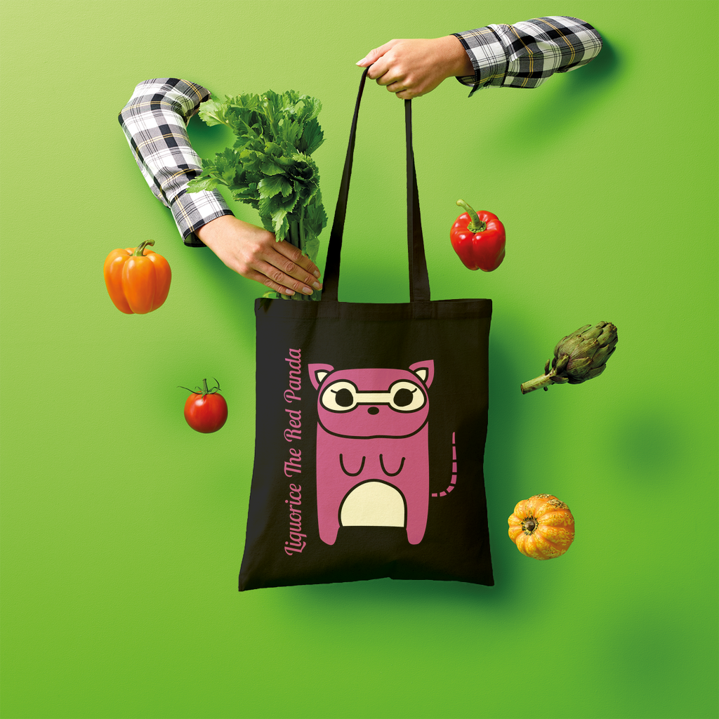 Liquorice The Red Panda - Shopper Tote Bag