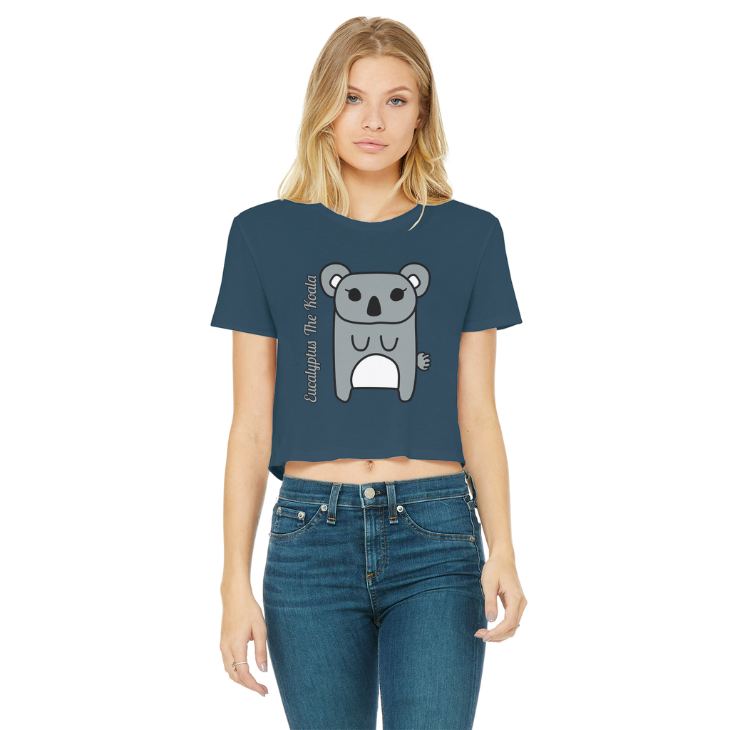 Eucalyptus The Koala - Women's Cropped Top