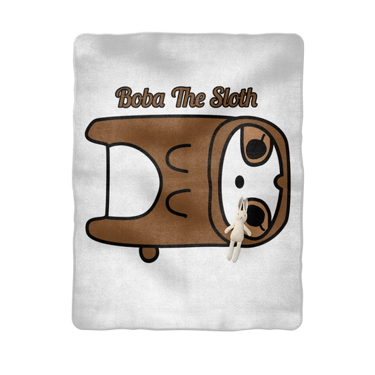 Boba The Sloth - Baby Blanket