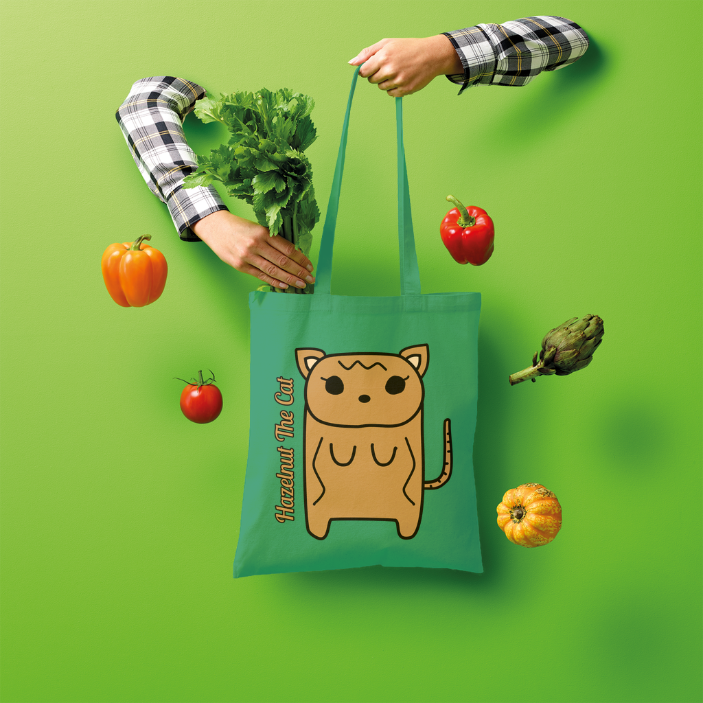 Hazelnut The Cat - Shopper Tote Bag