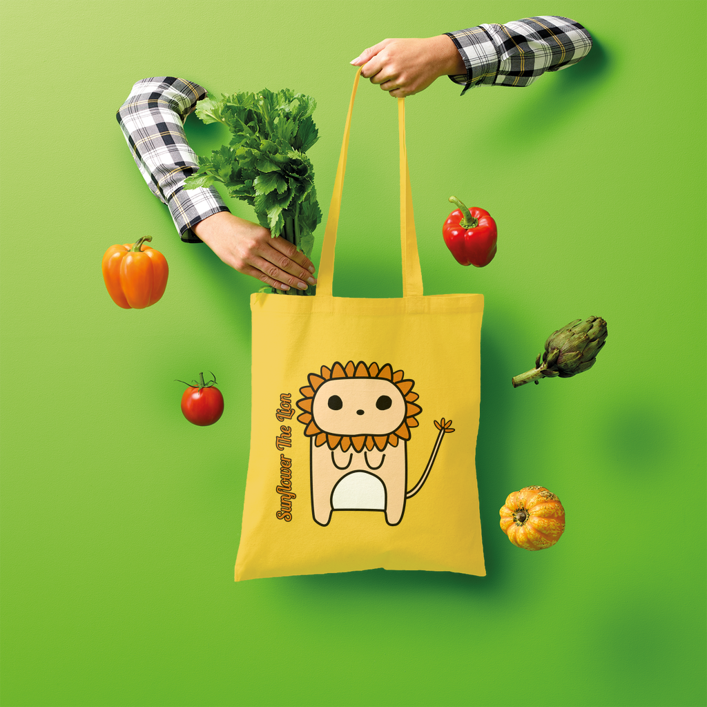 Sunflower the Lion - Shopper Tote Bag