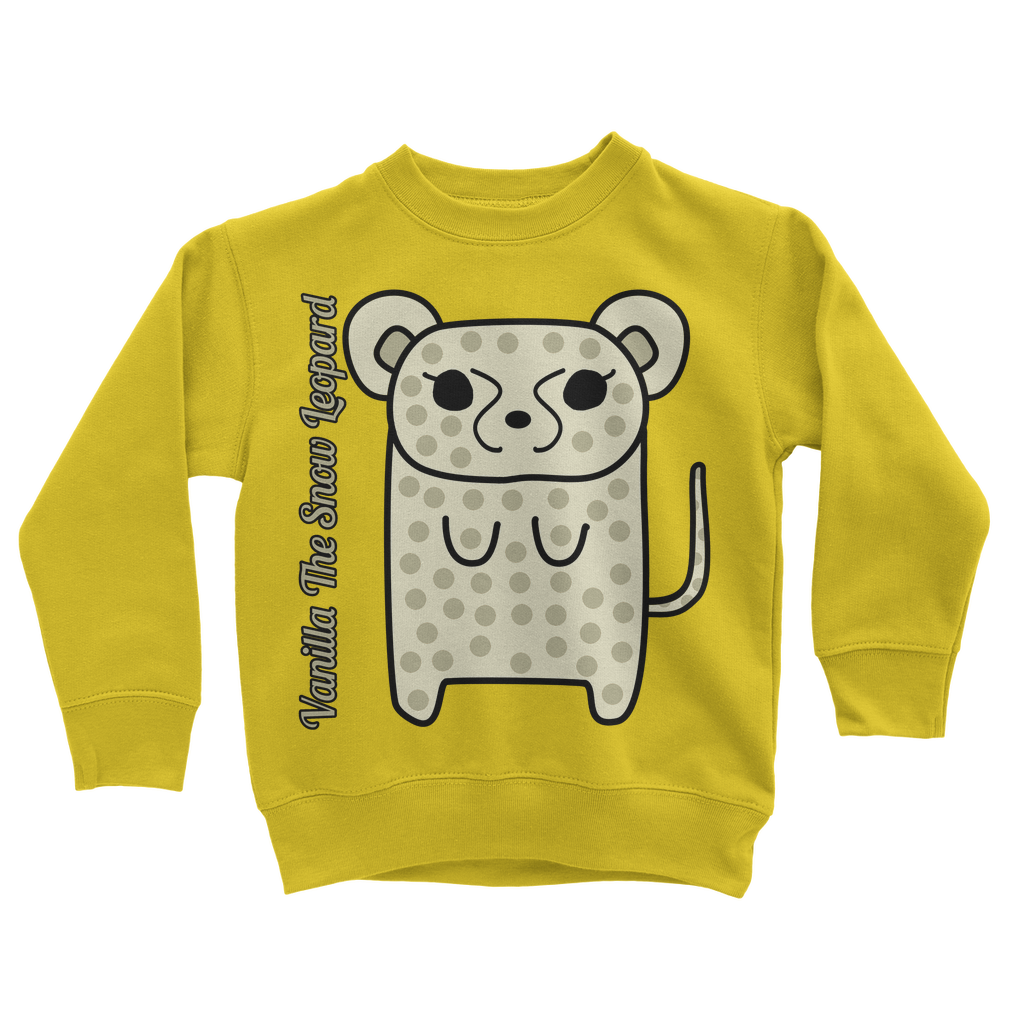 Vanilla The Snow Leopard - Classic Kids Sweatshirt