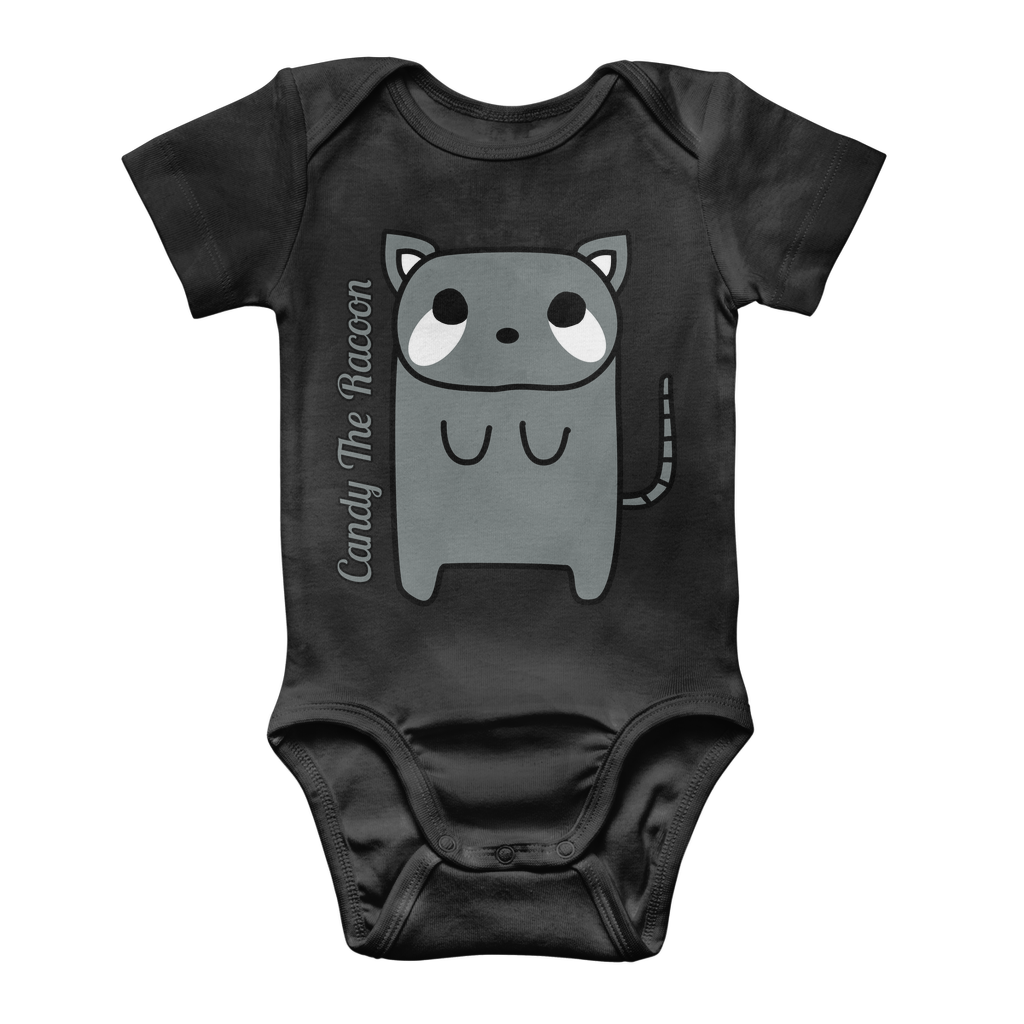 Candy The Racoon - Classic Baby Bodysuit