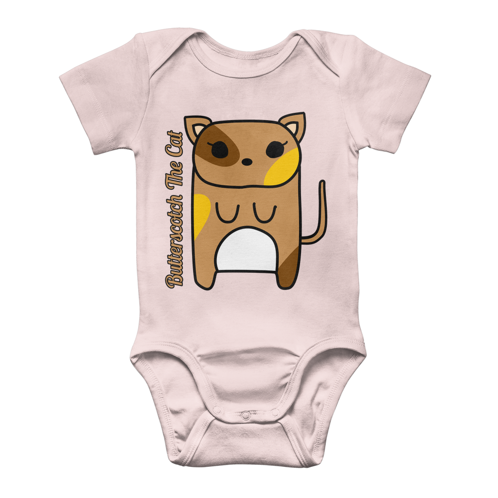 Butterscotch The Cat - Classic Baby Bodysuit