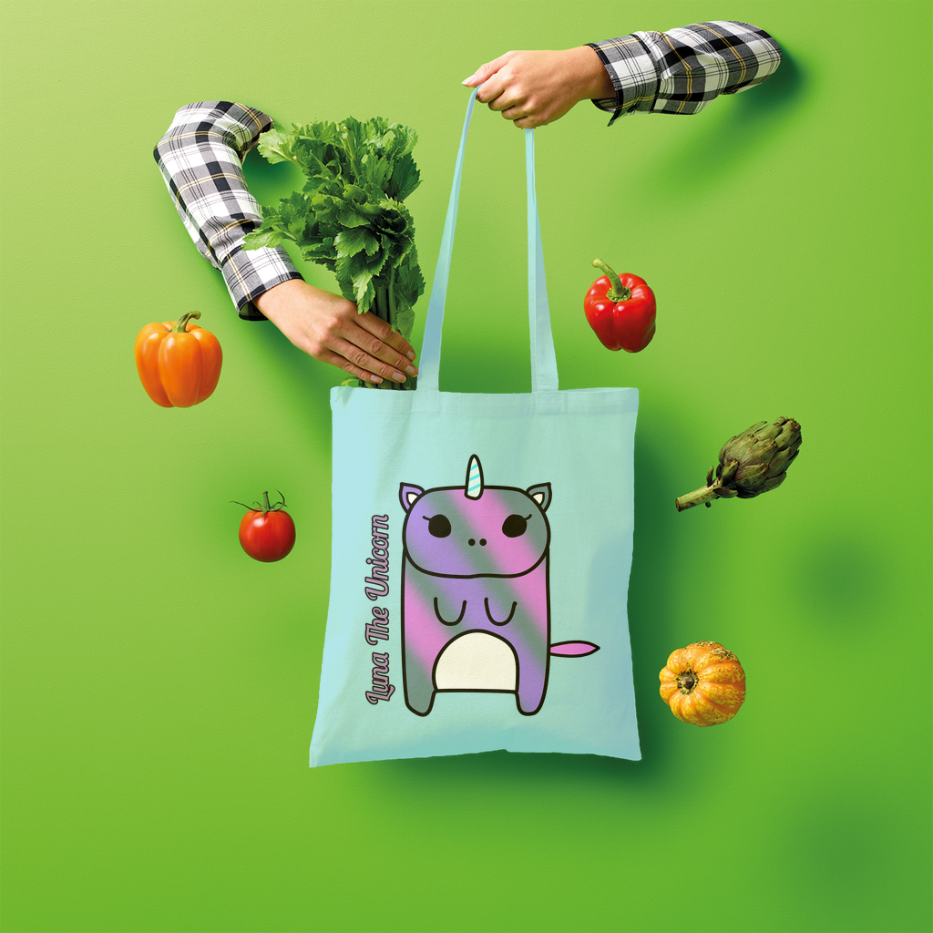 Luna The Unicorn - Shopper Tote Bag