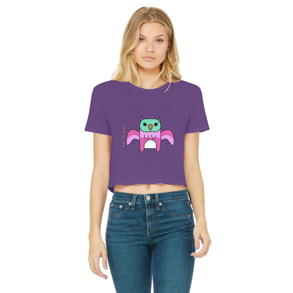 Pixel The Griffin - Women's Cropped Top