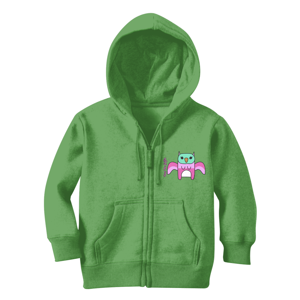 Pixel The Griffin - Classic Kids Zip Hoodie