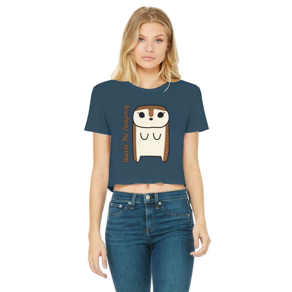 Biscotti The Hedgehog - Women's Cropped Top