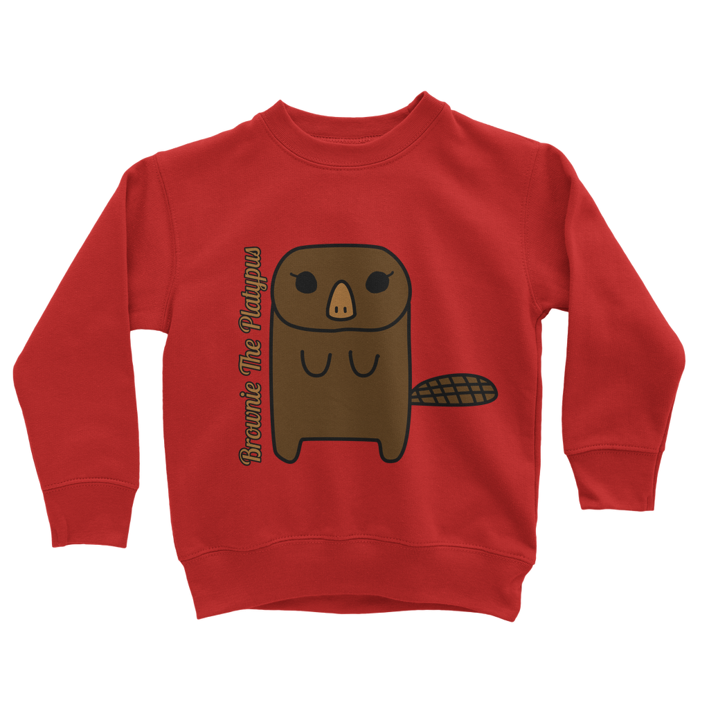 Brownie The Platypus - Classic Kids Sweatshirt