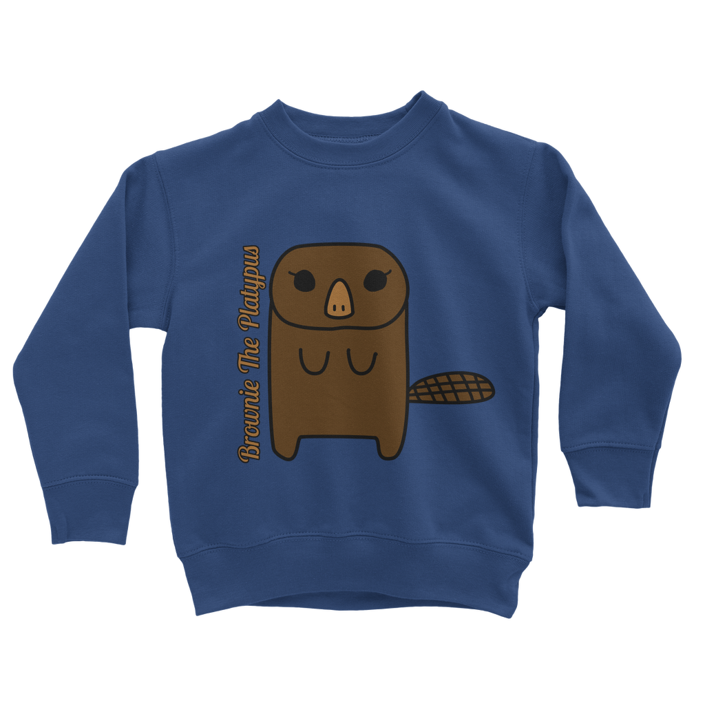 Brownie The Platypus - Classic Kids Sweatshirt