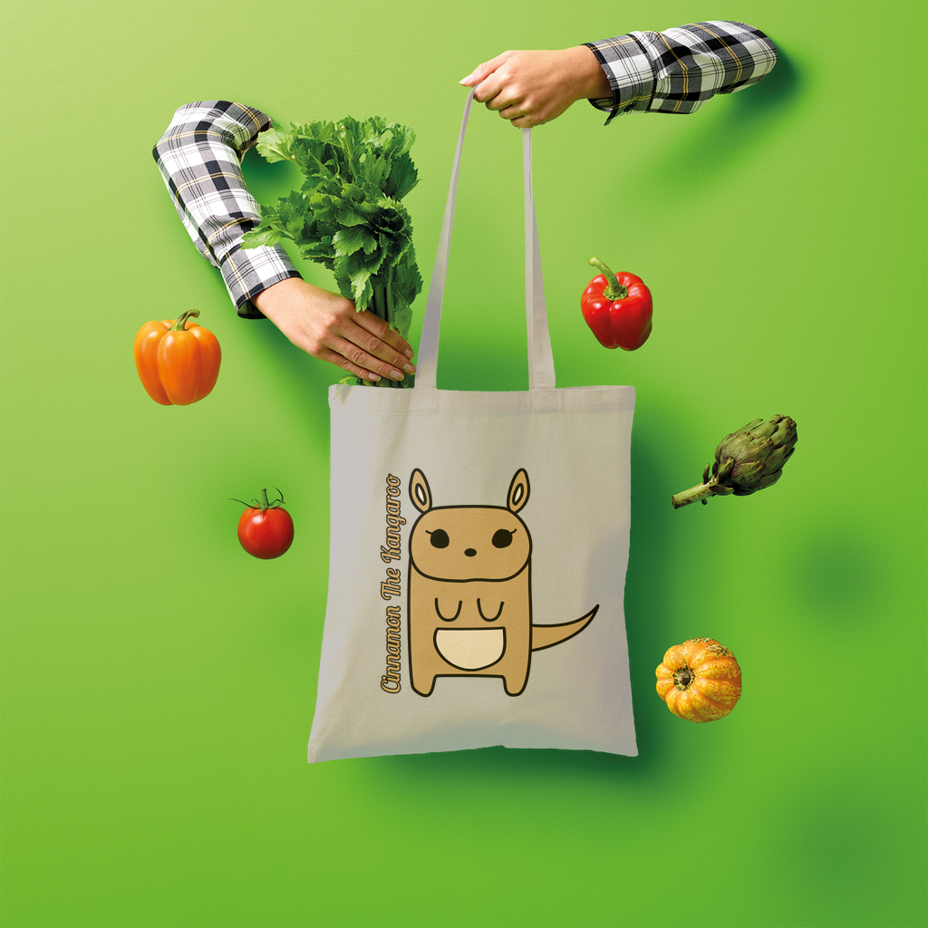 Cinnamon The Kangaroo - Shopper Tote Bag