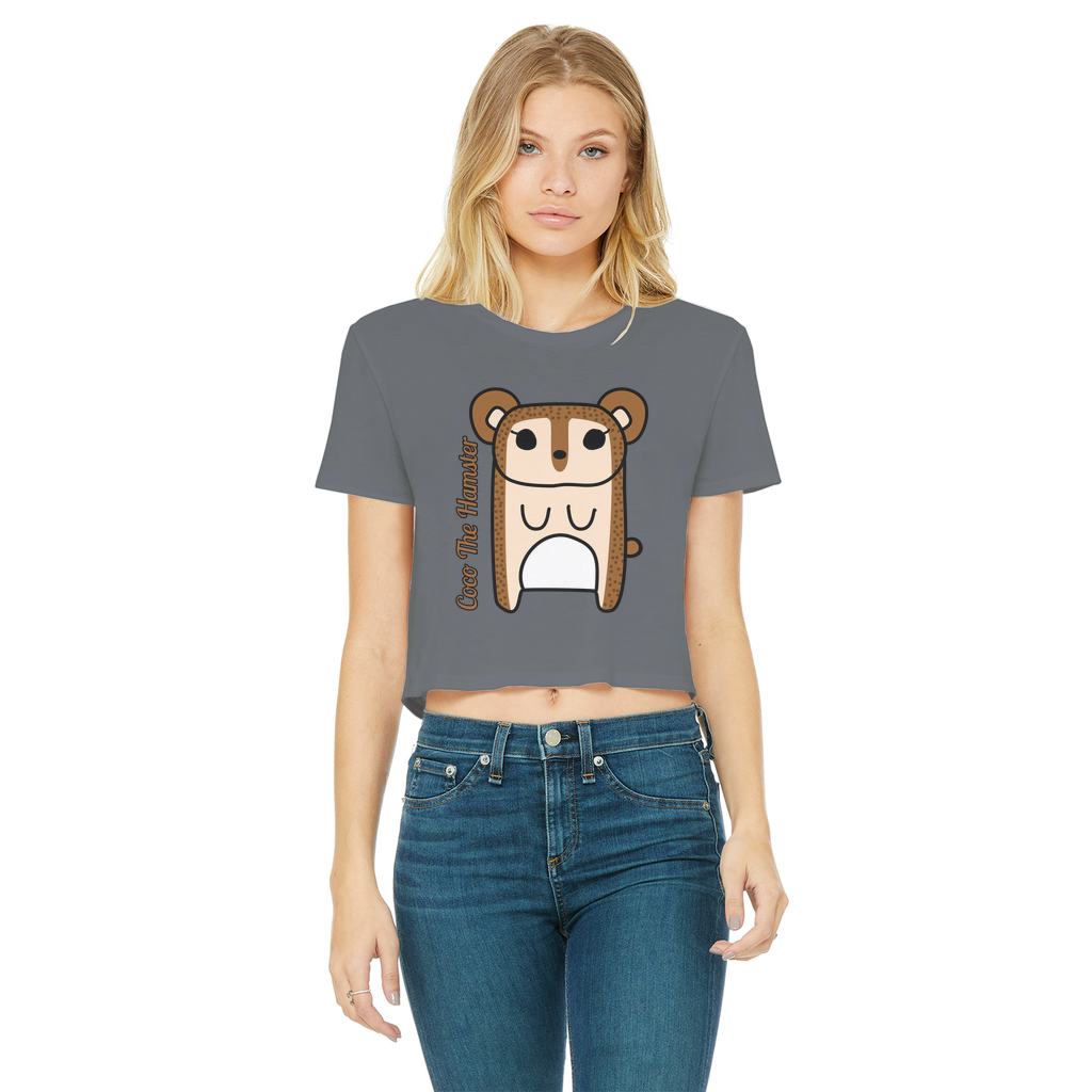 Coco The Hamster - Women's Cropped Top