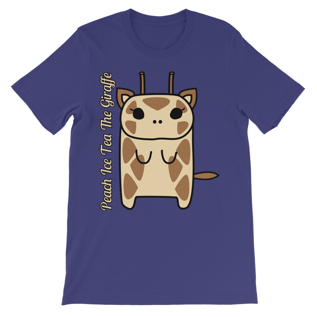 Peach Ice Tea The Giraffe - Premium Kids T-Shirt