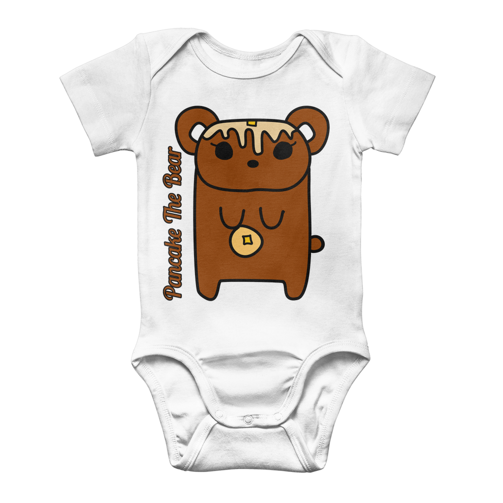 Pancake The Bear - Classic Baby Bodysuit