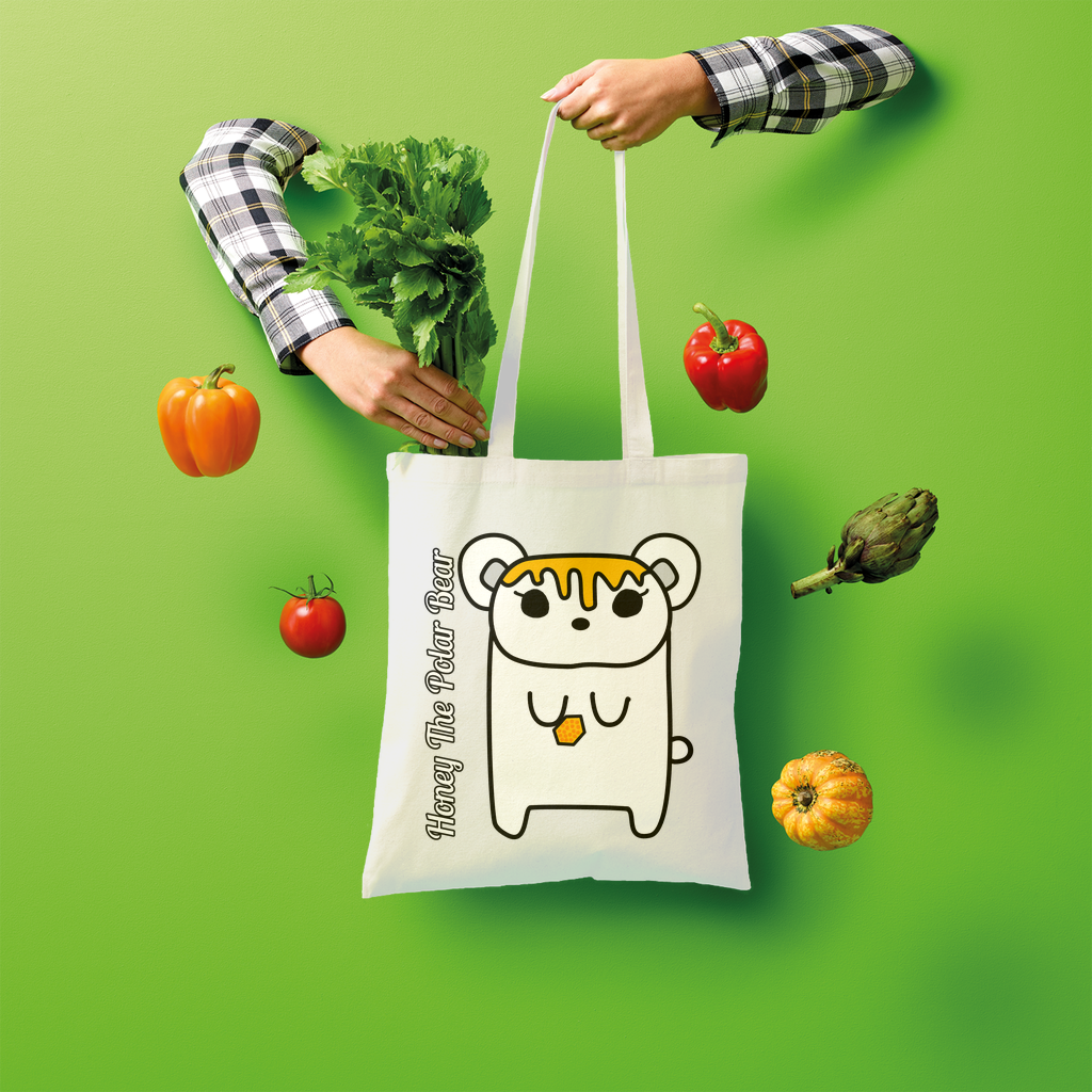 Honey The Polar Bear - Shopper Tote Bag