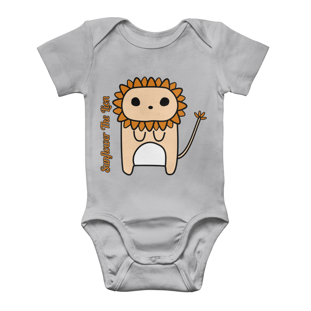 Sunflower the Lion - Classic Baby Bodysuit