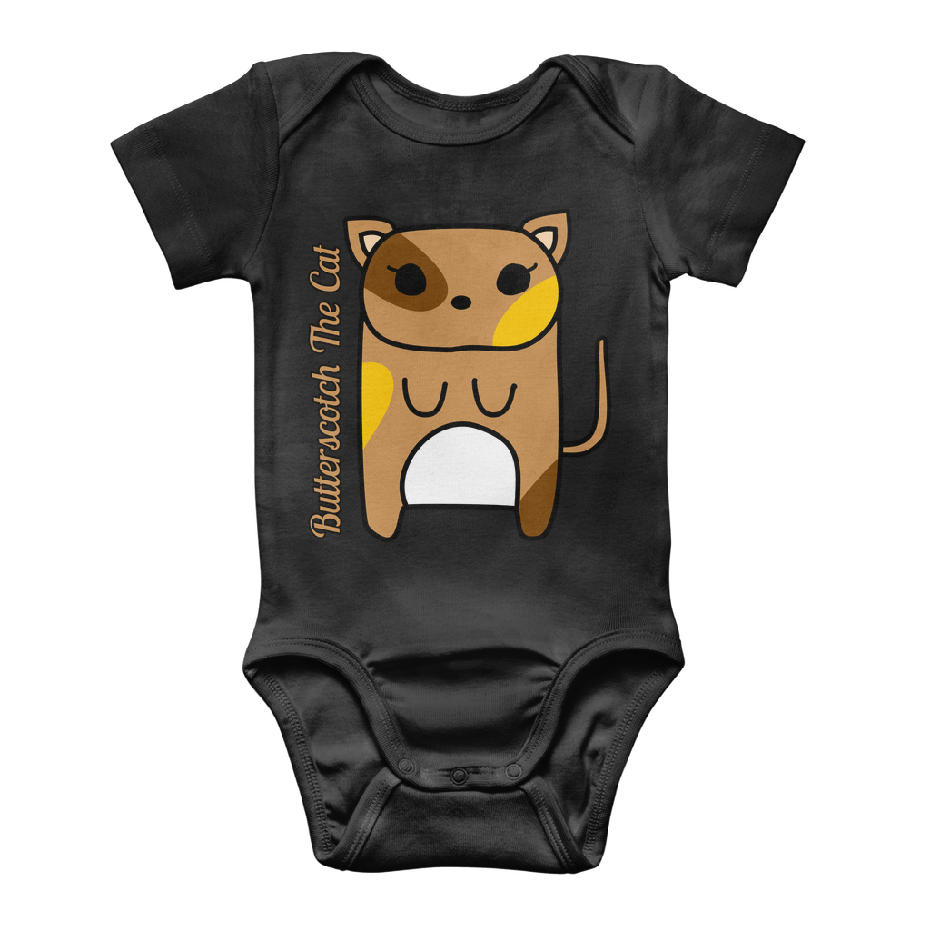 Butterscotch The Cat - Classic Baby Bodysuit