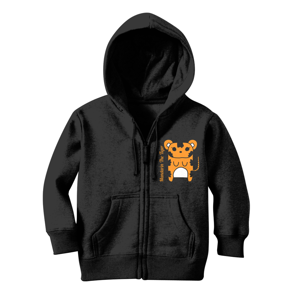 Mandarin The Tiger - Classic Kids Zip Hoodie