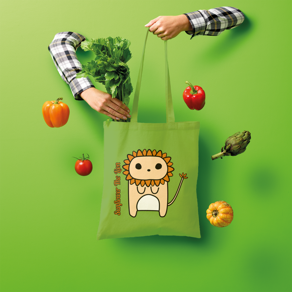 Sunflower the Lion - Shopper Tote Bag