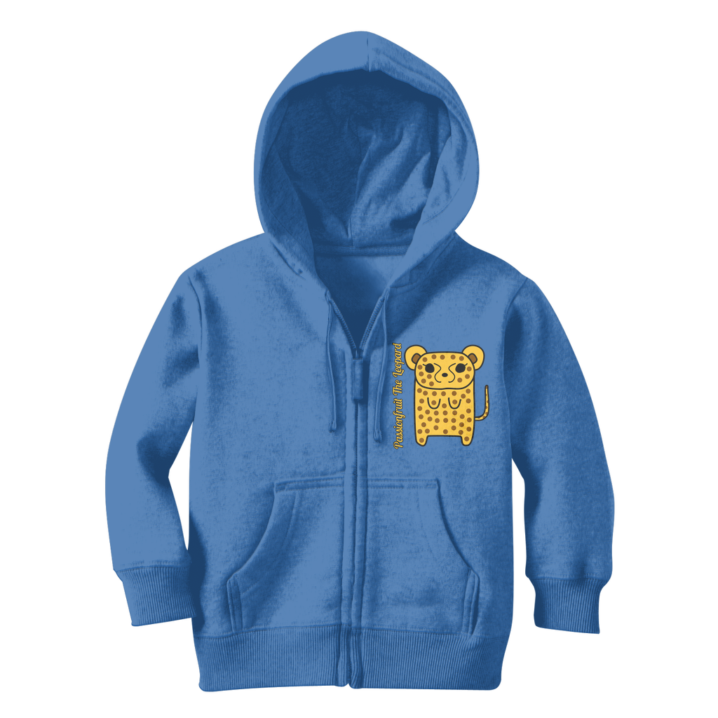 Passionfruit The Leopard - Classic Kids Zip Hoodie