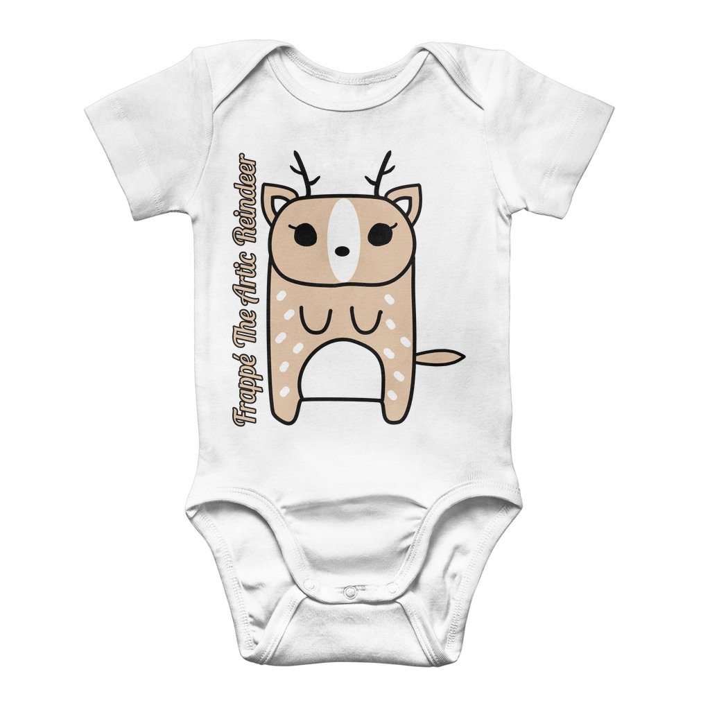 Frappé The Artic Reindeer - Classic Baby Bodysuit