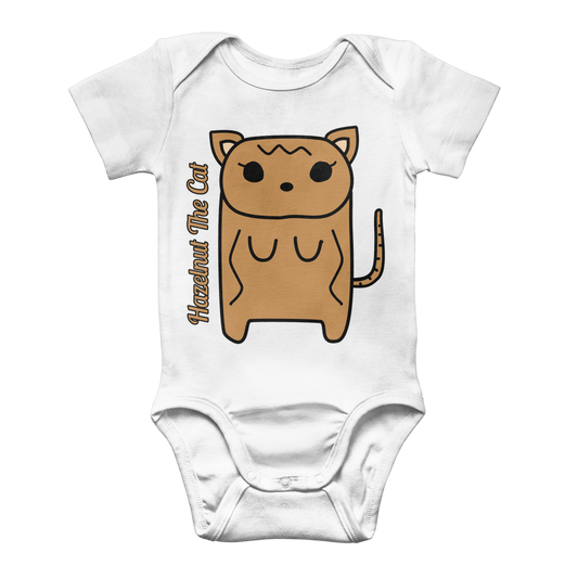 Hazelnut The Cat - Classic Baby Bodysuit