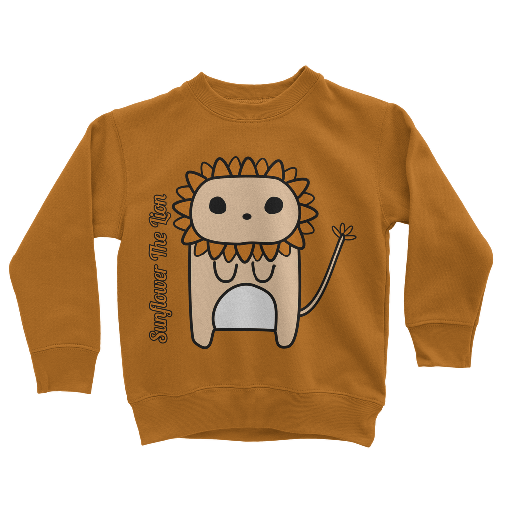 Sunflower the Lion - Classic Kids Sweatshirt