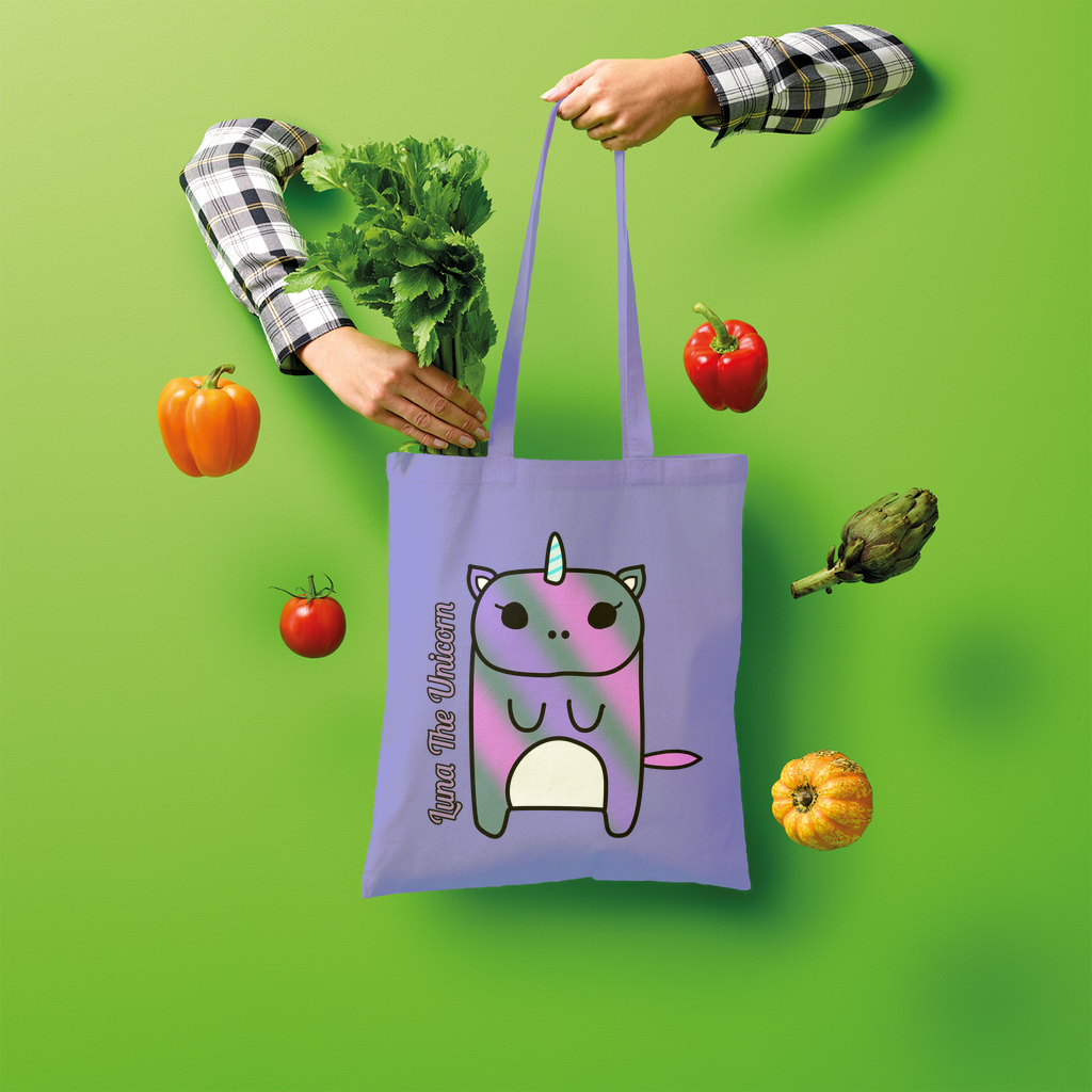 Luna The Unicorn - Shopper Tote Bag