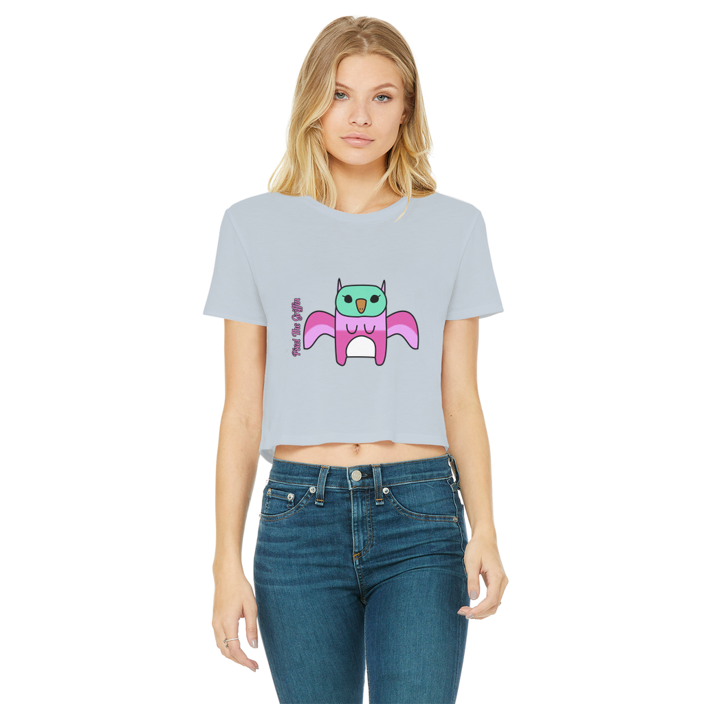 Pixel The Griffin - Women's Cropped Top