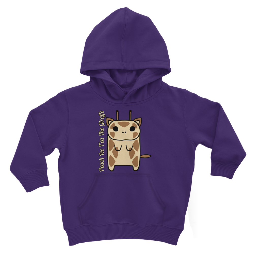 Peach Ice Tea The Giraffe - Classic Kids Hoodie