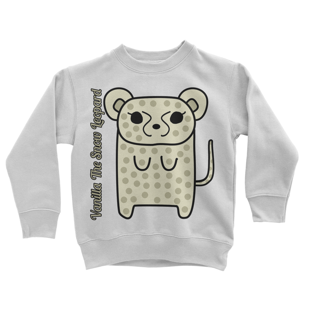 Vanilla The Snow Leopard - Classic Kids Sweatshirt