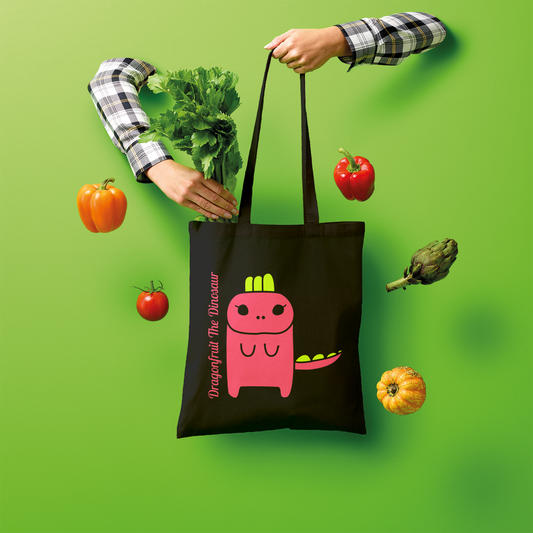 Dragonfruit The Dinosaur - Shopper Tote Bag