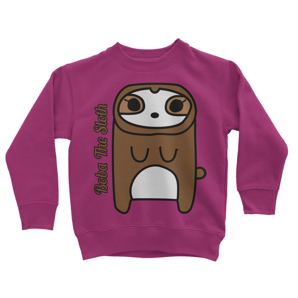 Boba The Sloth - Classic Kids Sweatshirt