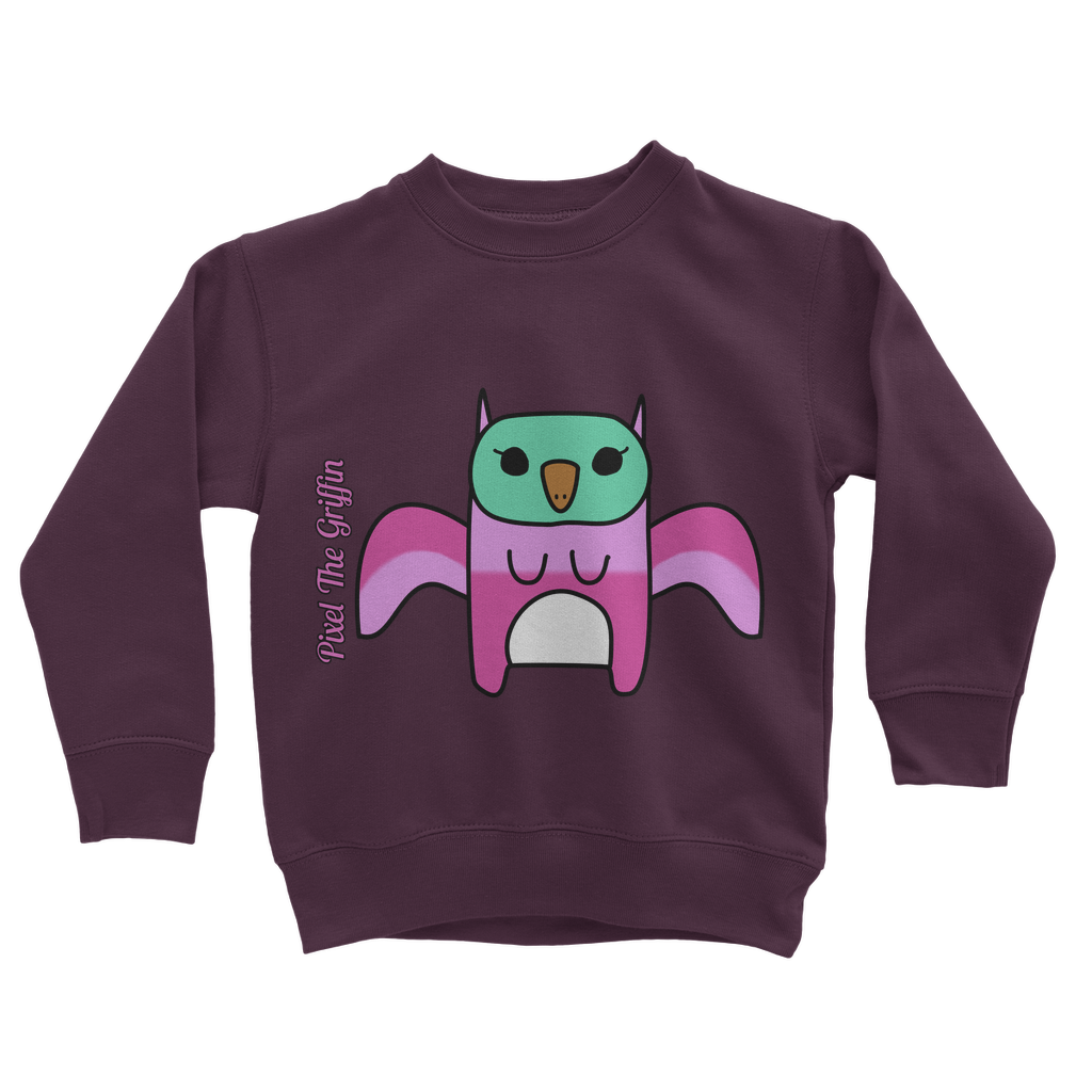 Pixel The Griffin - Classic Kids Sweatshirt