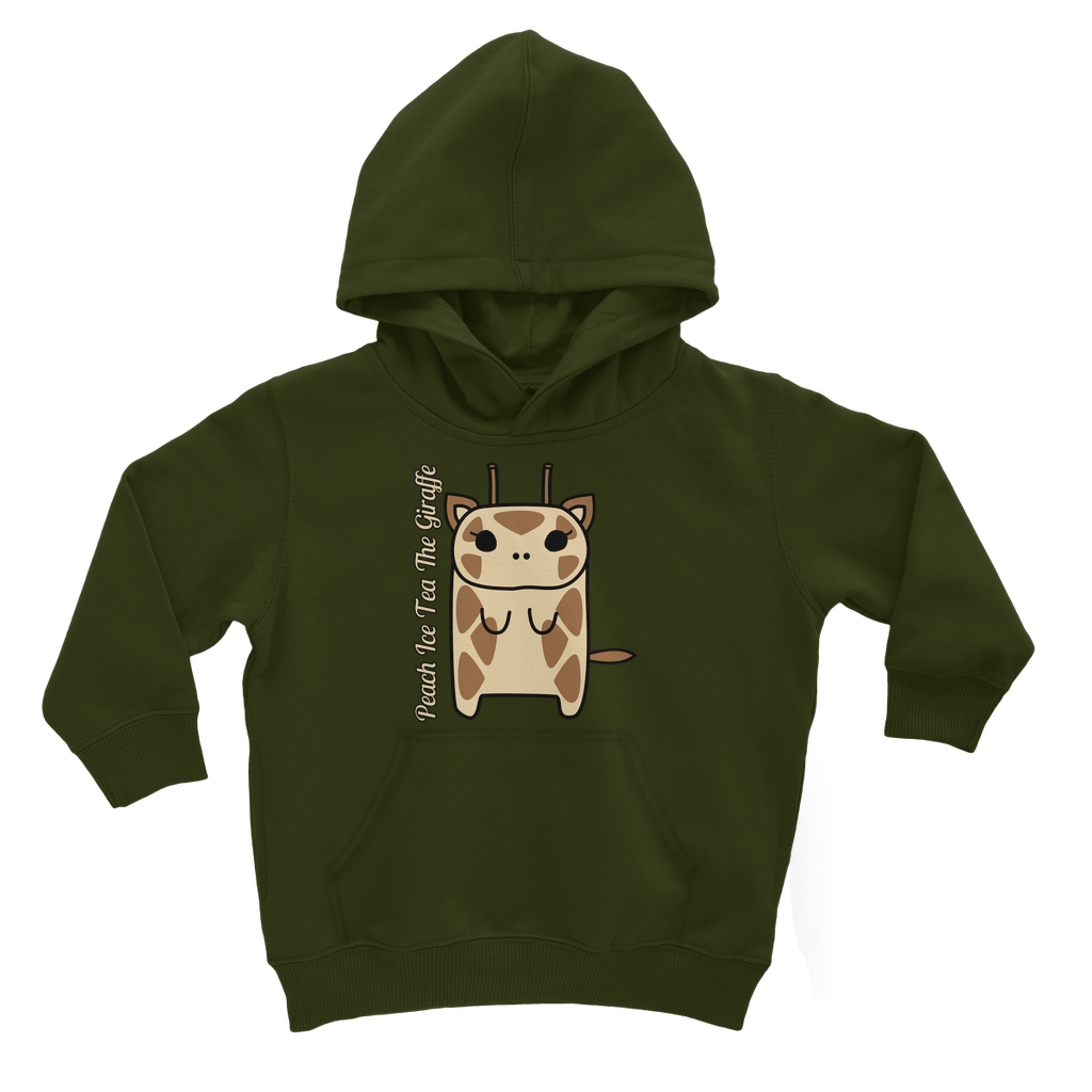 Peach Ice Tea The Giraffe - Classic Kids Hoodie